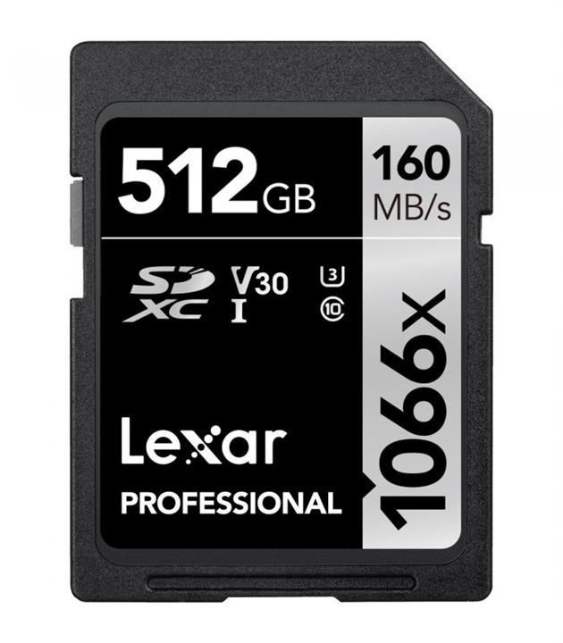 کارت حافظه Lexar 512GB Professional 1066x UHS-I SDXC